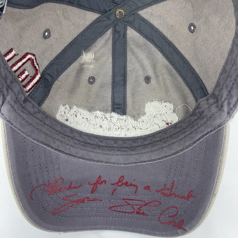 Oklahoma Sooners OU Boomer Hat Sherri Coale 2010 Fight Adjustable TOW Cap DAMAGE